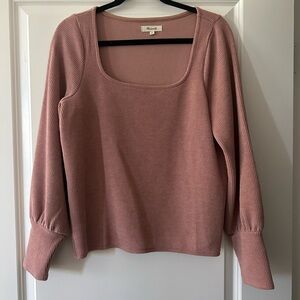 Madewell Dusty Pink Knit Tank
